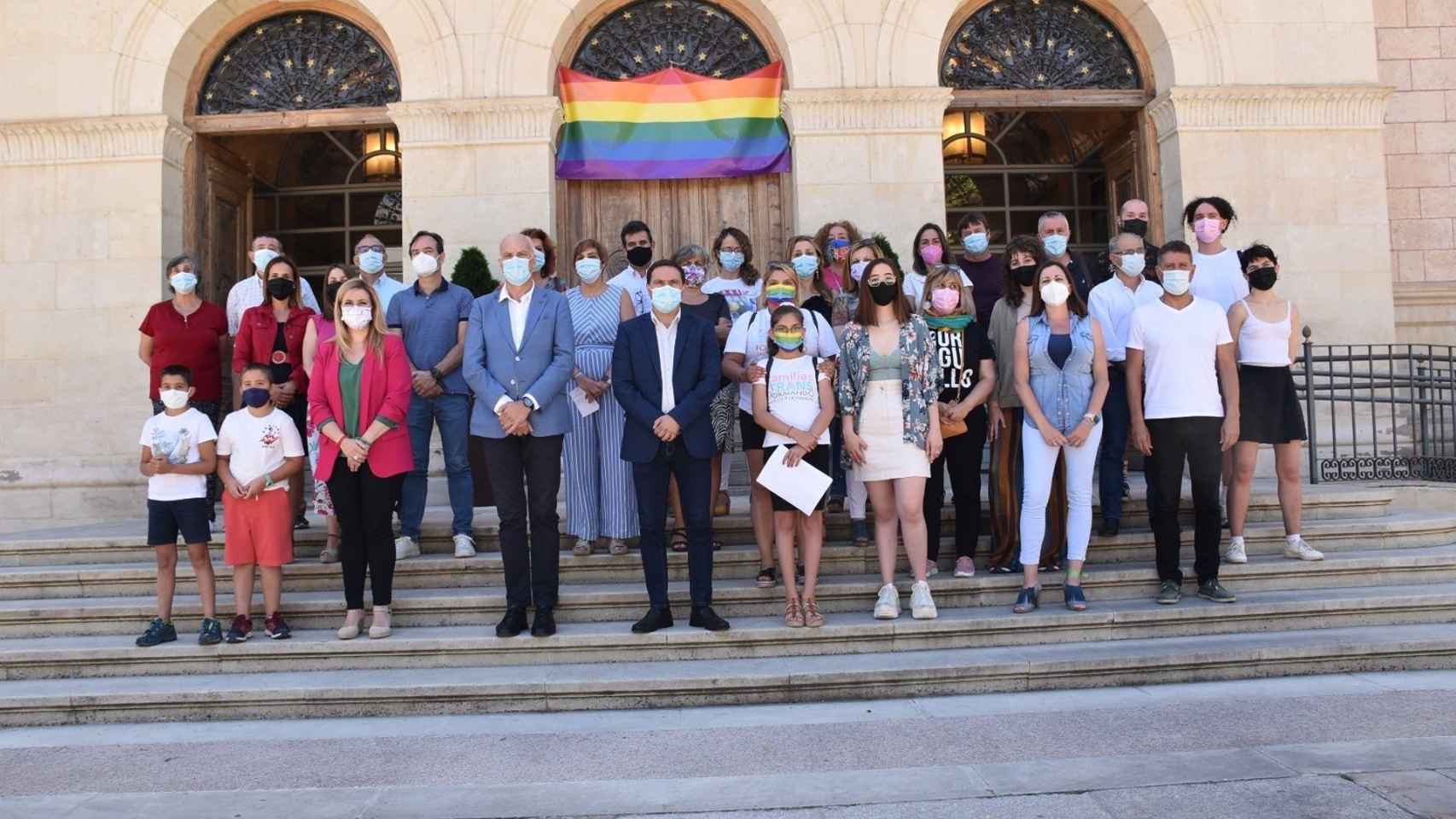 Acto institucional del Día del Orgullo LGTBI+ organizado por la Diputación de Cuenca
