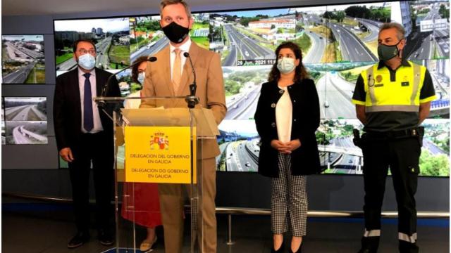 Presentación de la campaña de verano de Tráfico en Galicia.