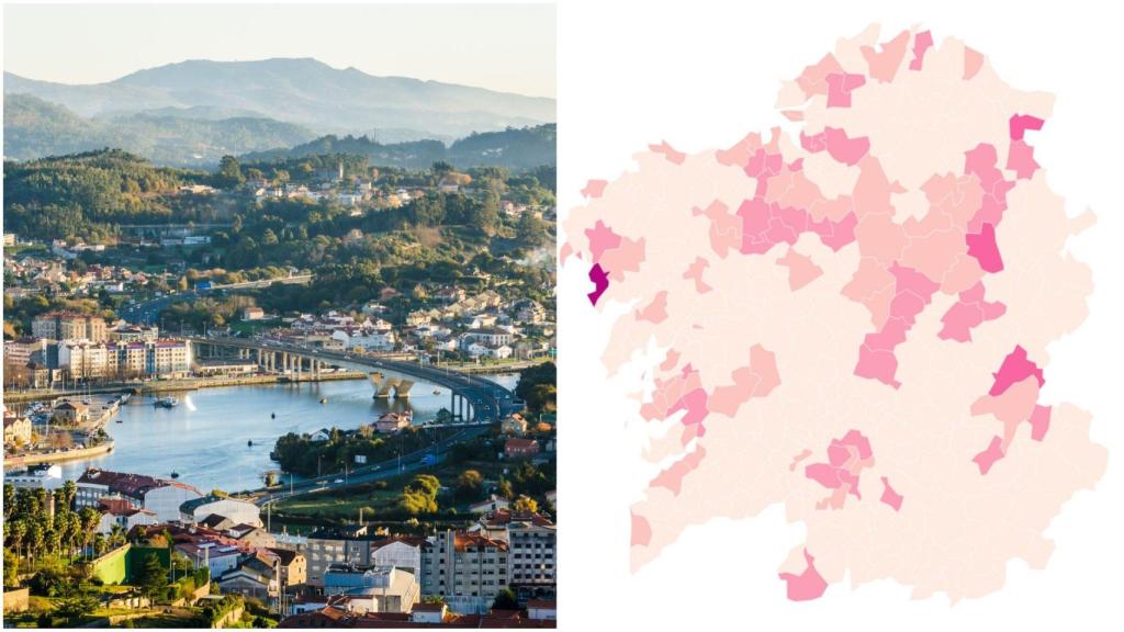 Covid: Los municipios de Galicia más afectados en contagios e incidencia