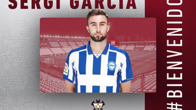 El centrocampista Sergi García, nuevo jugador del Albacete