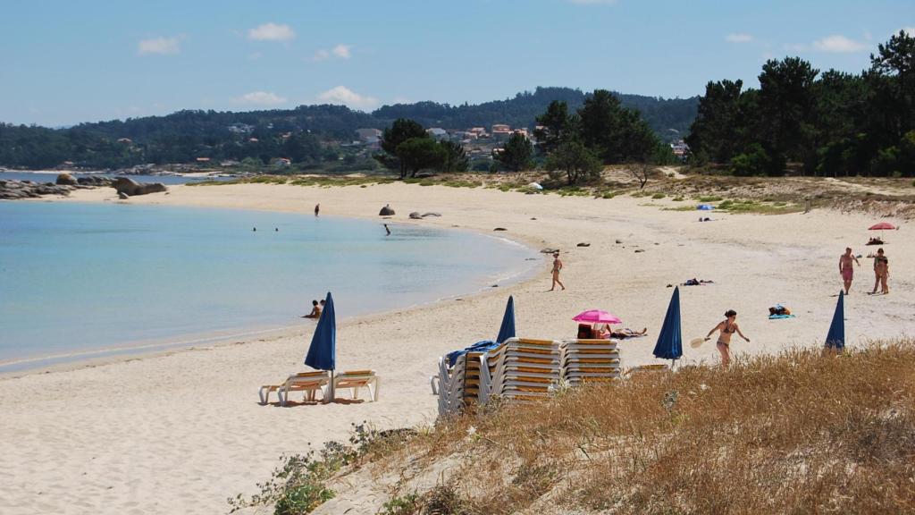 Playa Area Grande en O Grove (Pontevedra).
