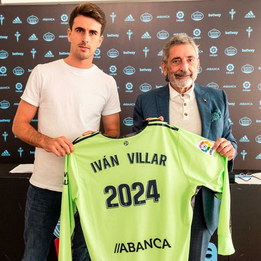 Iván Villar renueva con el Celta hasta 2024