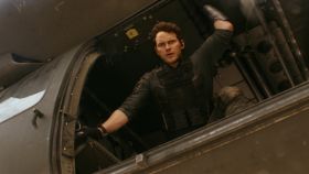 Chris Pratt protagoniza la película 'La Guerra del mañana' que estrena Amazon este fin de semana.