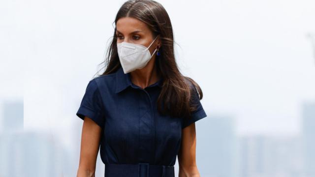 Letizia, en el encuentro con los premiados de la Fundación Princesa de Girona.