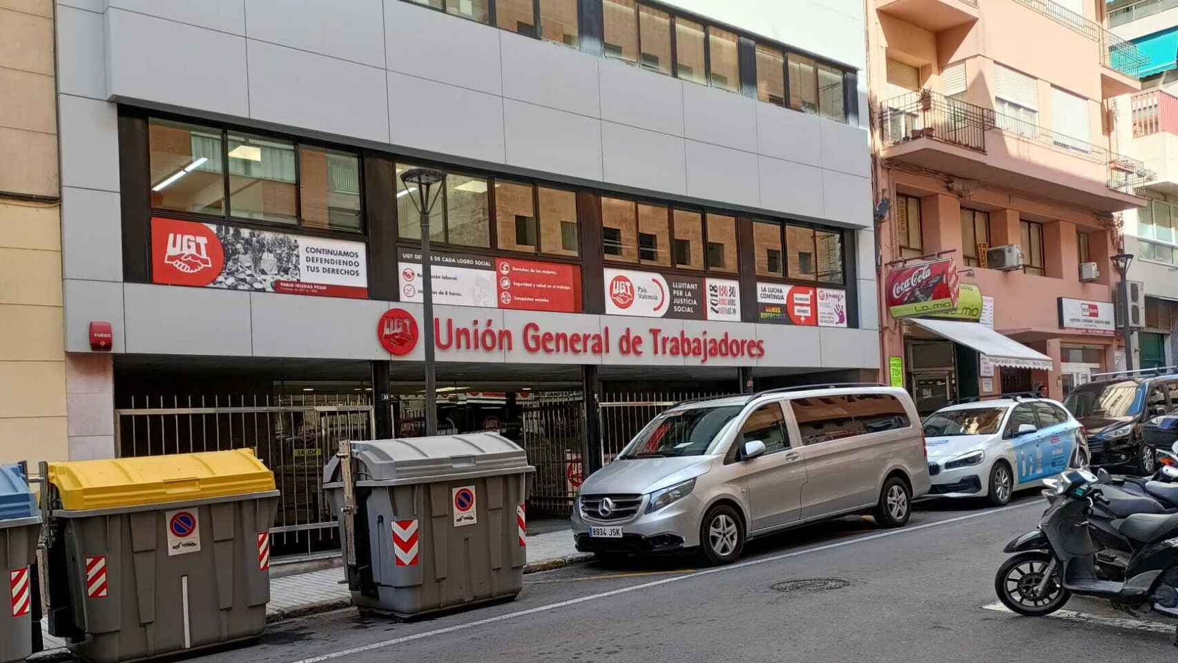 Sede del sindicato UGT de Alicante.