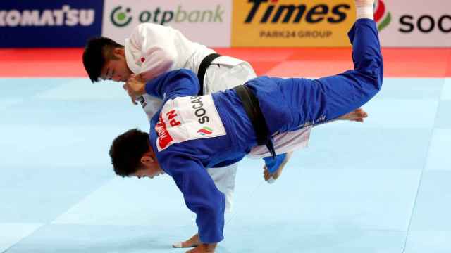 Imagen de archivo de un combate de judo