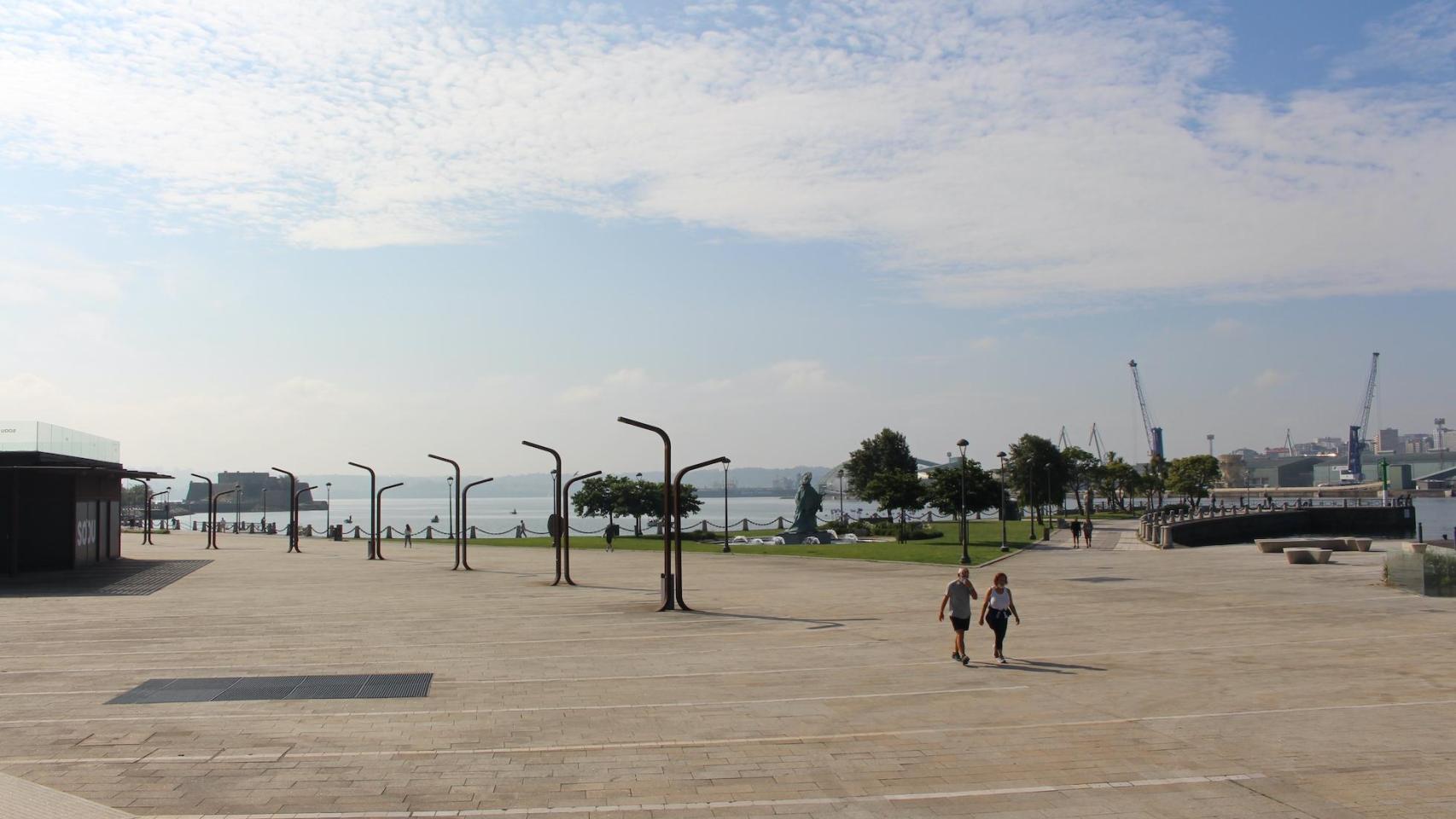 La zona de O Parrote, en A Coruña.