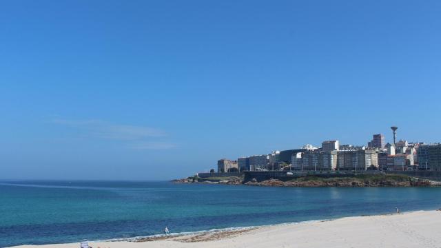 Playa del Orzán.