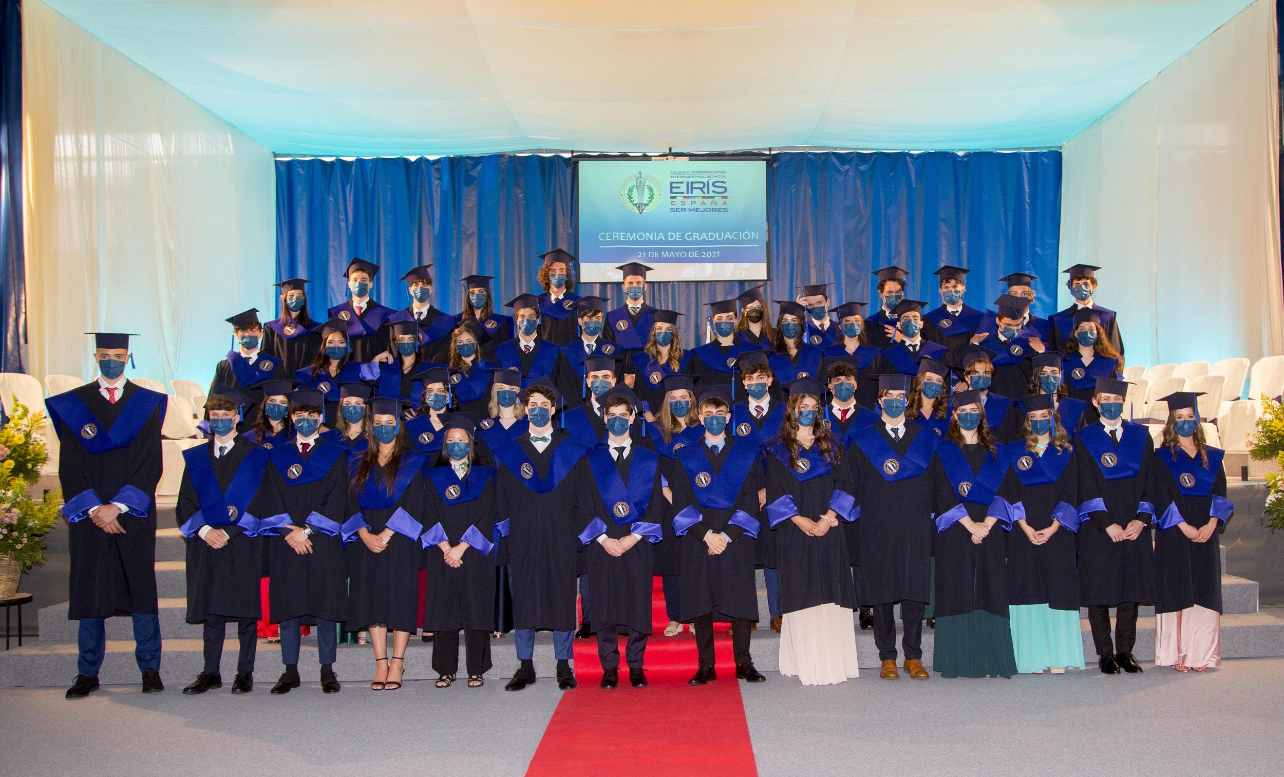 El acto de graduación del alumnado de 2º de Bachillerato del Colegio Internacional de Eirís de A Coruña (Cedida).