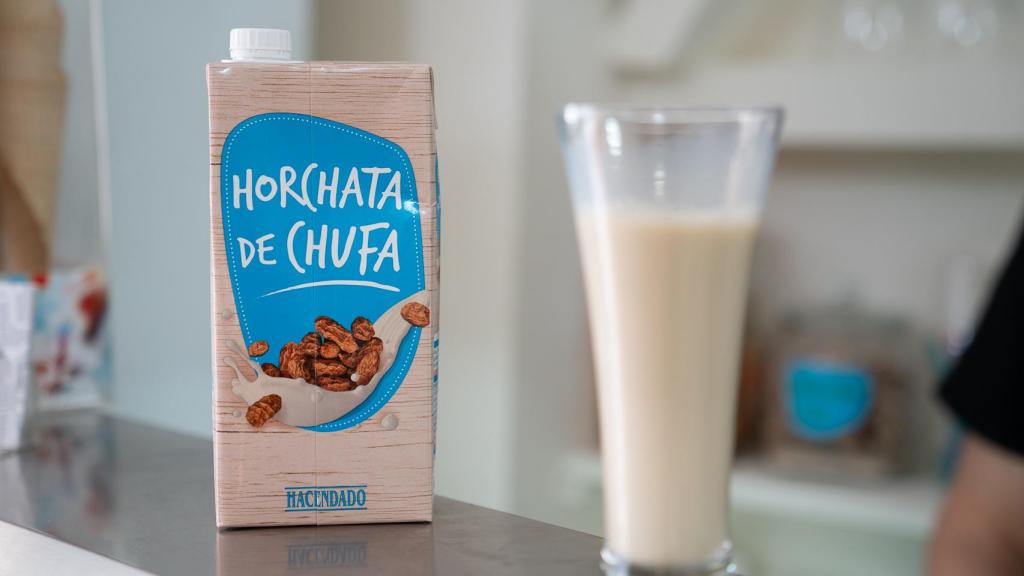 El brick de horchata de Hacendado, la marca blanca de Mercadona.