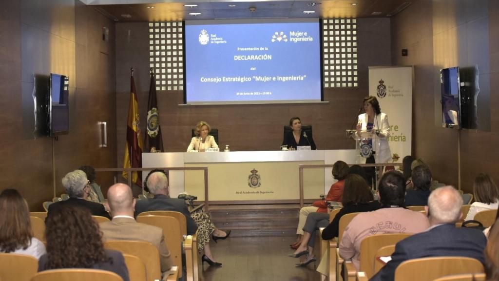 Acto de presentación de la Declaración Mujer e Ingeniería