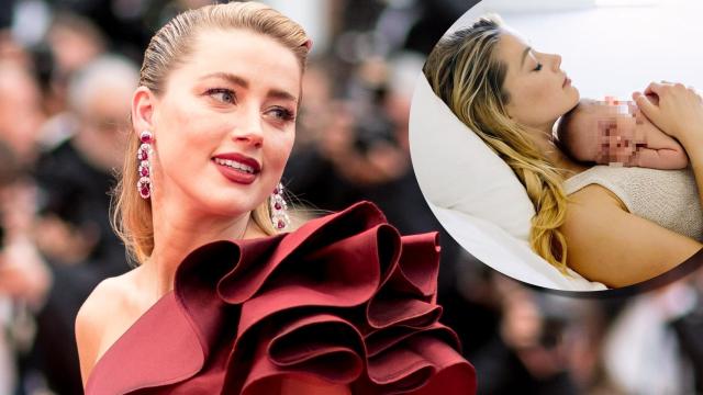 Amber Heard ha cumplido su sueño de ser madre.