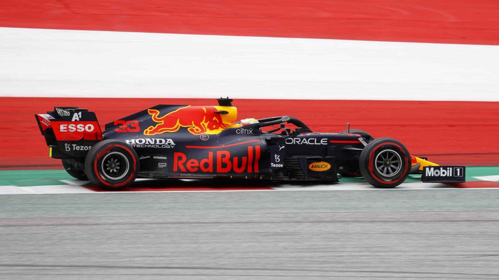 Verstappen en el Gran Premio de Austria