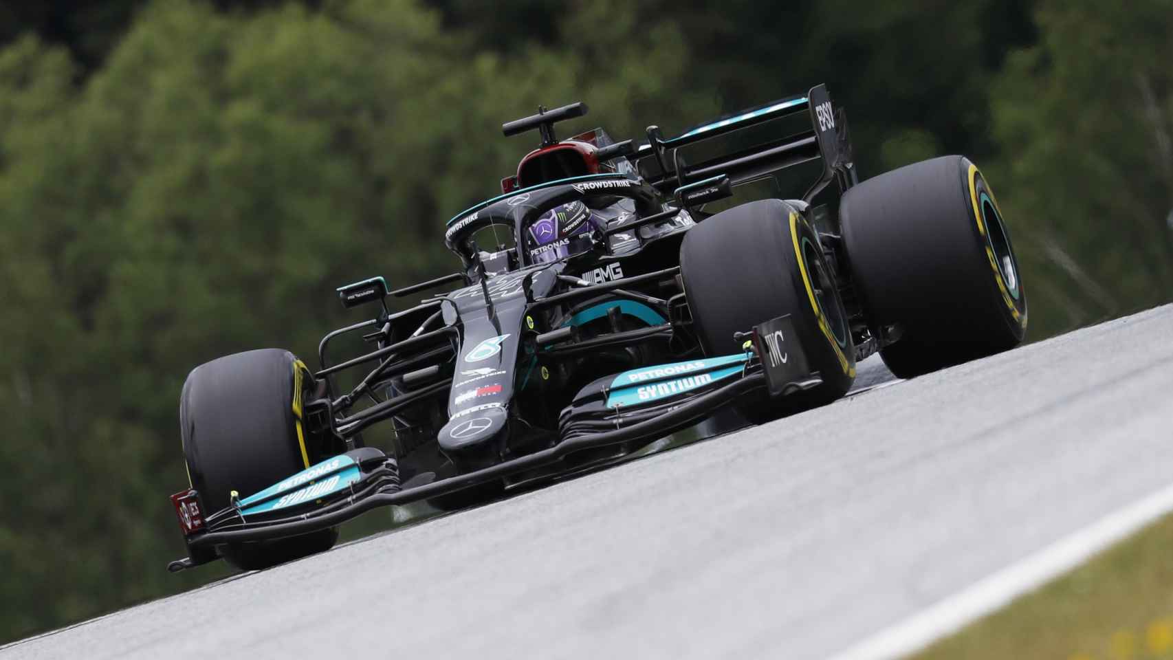Hamilton en el Gran Premio de Austria