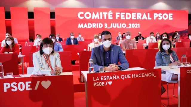 Pedro Sánchez ha presidido el Comité Federal del PSOE de este sábado en Madrid