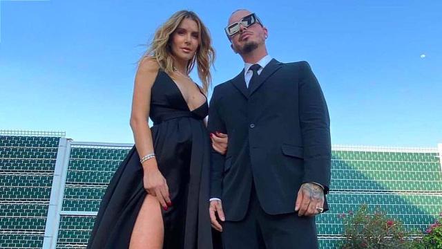 Valentina Ferrer y J. Balvin, en una imagen de sus redes sociales.