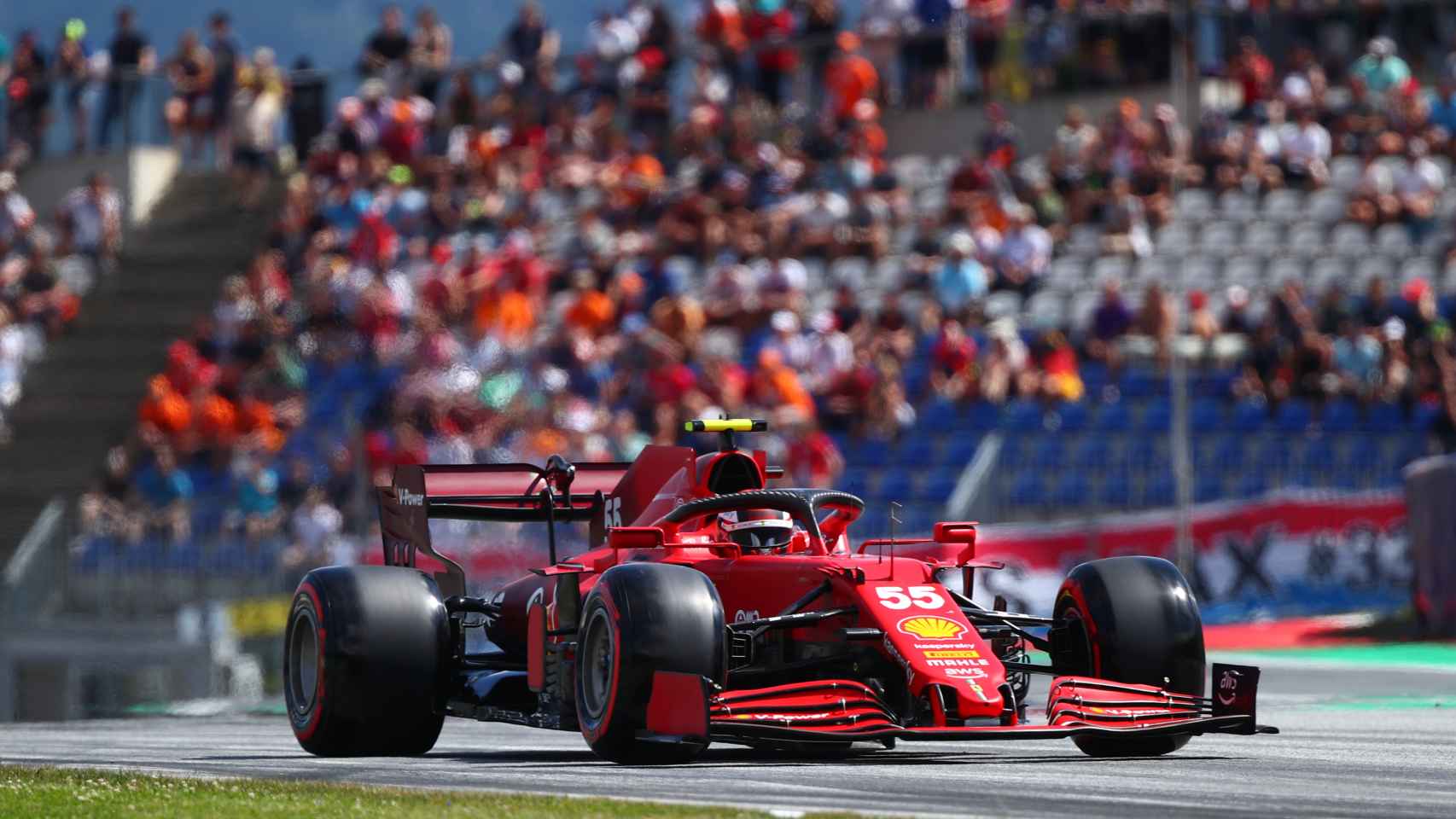 Carlos Sainz en el Gran Premio de Austria
