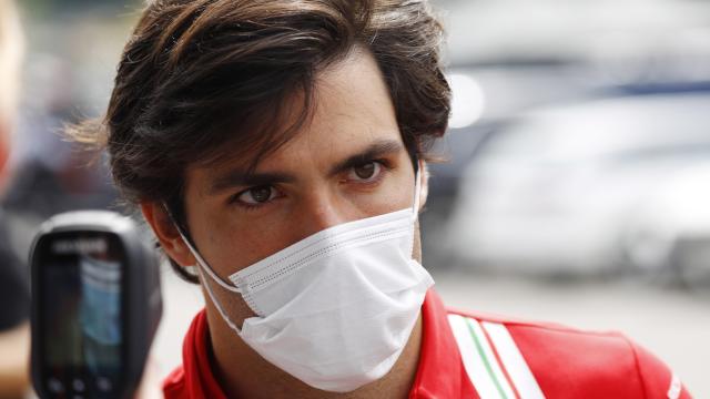 Carlos Sainz en el Red Bull Ring del GP de Austria