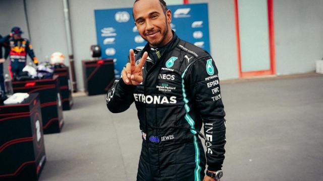 Lewis Hamilton, con Mercedes