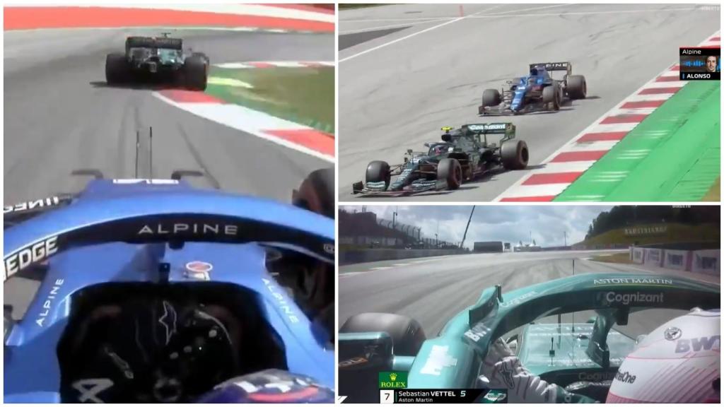 Fernando Alonso explotó con Vettel que le arruinó el fin de semana: ¡Pero qué cojones!