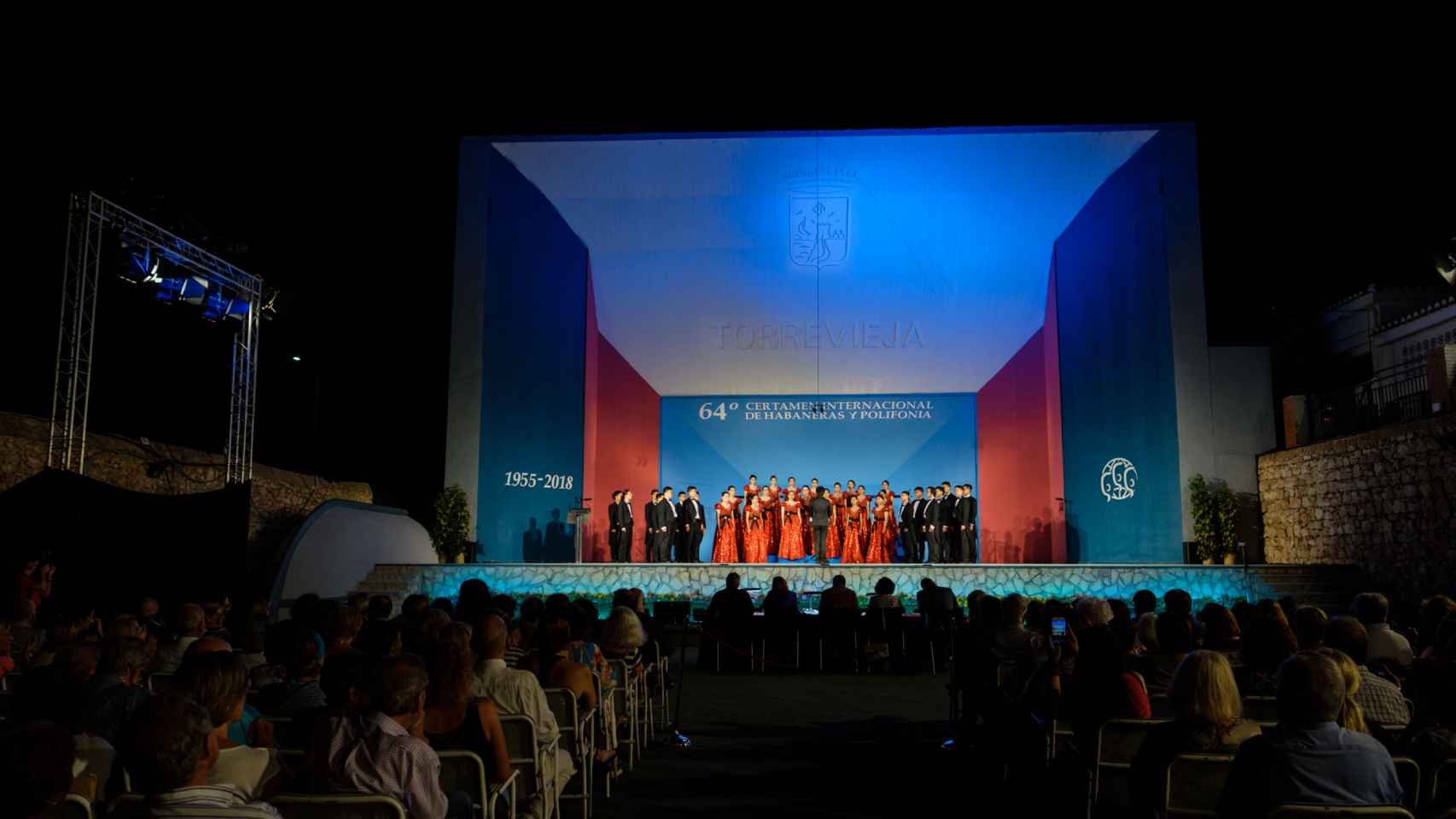 Velada de la 64 edición del certamen celebrada en Torrevieja en 2018.