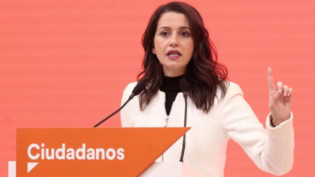 Inés Arrimadas en imagen de archivo.