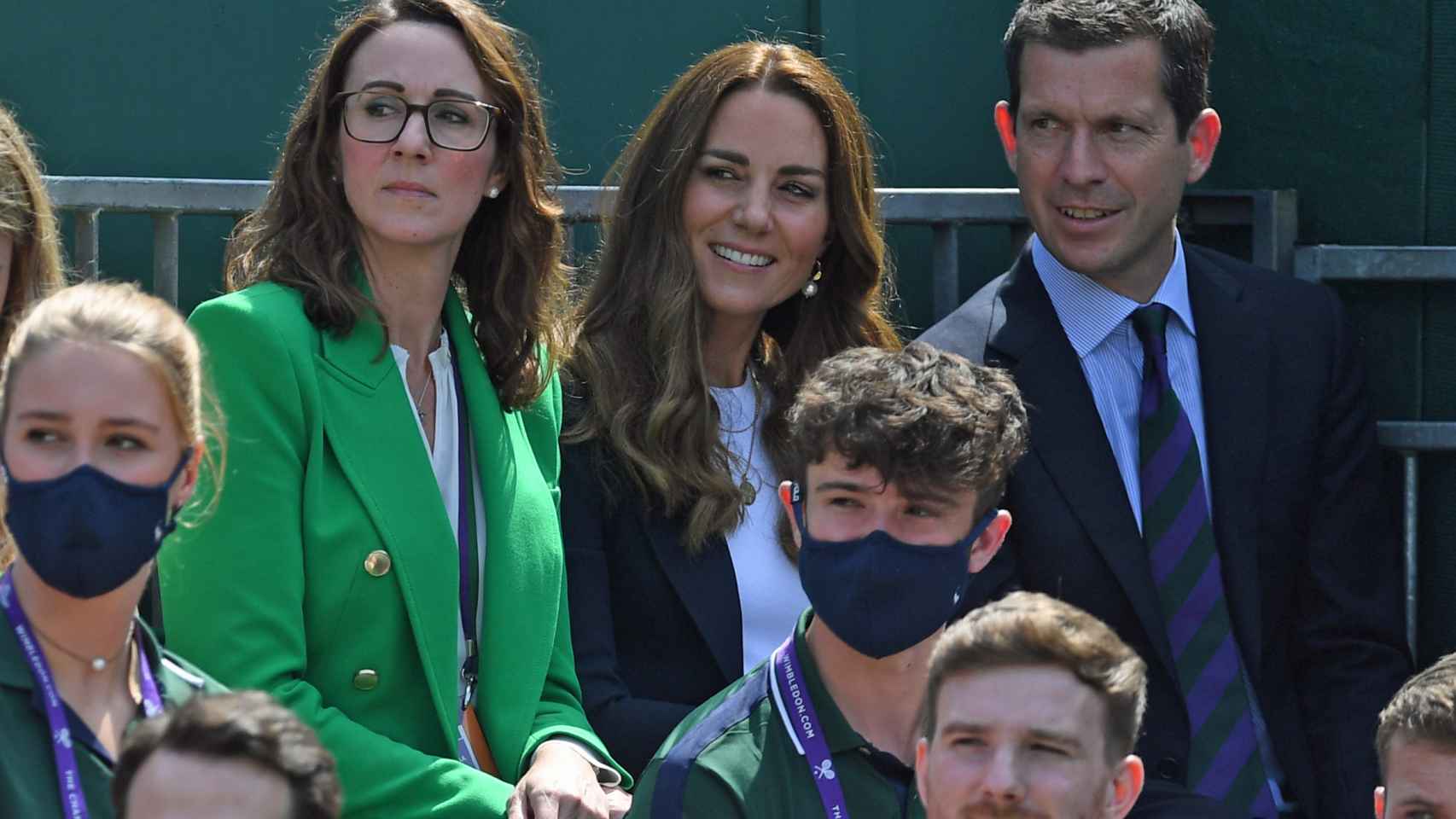 Kate Middleton en el campeonato de Wimbledon.