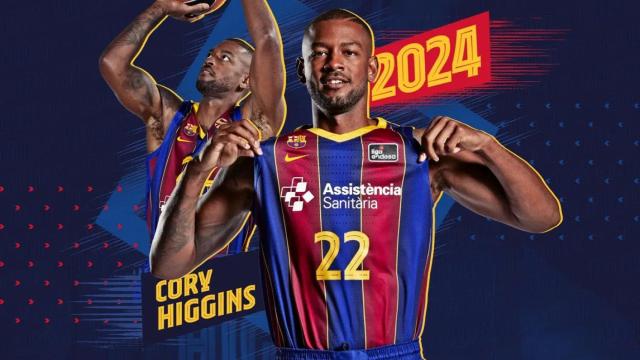 Cory Higgins renueva por el Barça hasta 2024