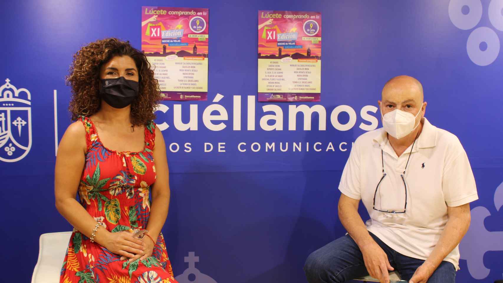 Mari Luz Fresneda y Francisco Santos han presentado la 'Noche de Velas'