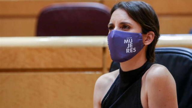 La ministra de Igualdad, Irene Montero. Efe