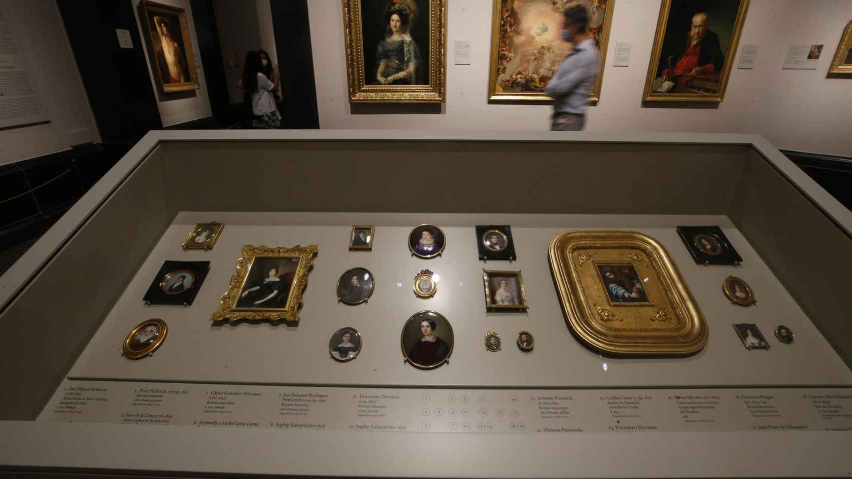 Sala dedicada al Neocliasicismo en España del Museo del Prado donde este martes tiene lugar la presentación del nuevo discurso de la colección del siglo XIX.