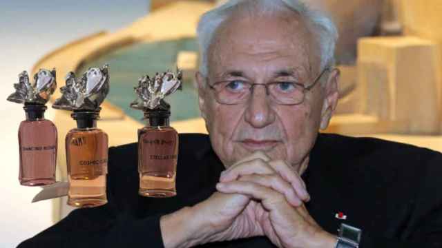 Frank Gehry diseña el frasco de último perfume de Louis Vuitton.