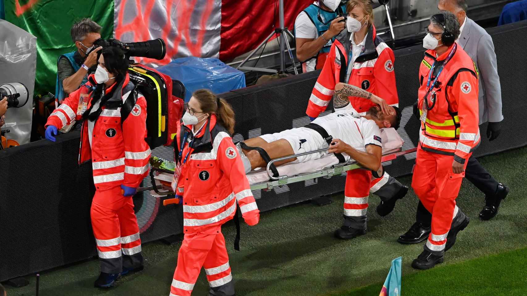 Spinazzola, lesionado en la Eurocopa