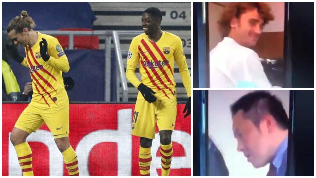 Rakuten amenaza al Barça por la polémica racista de Griezmann y Dembélé