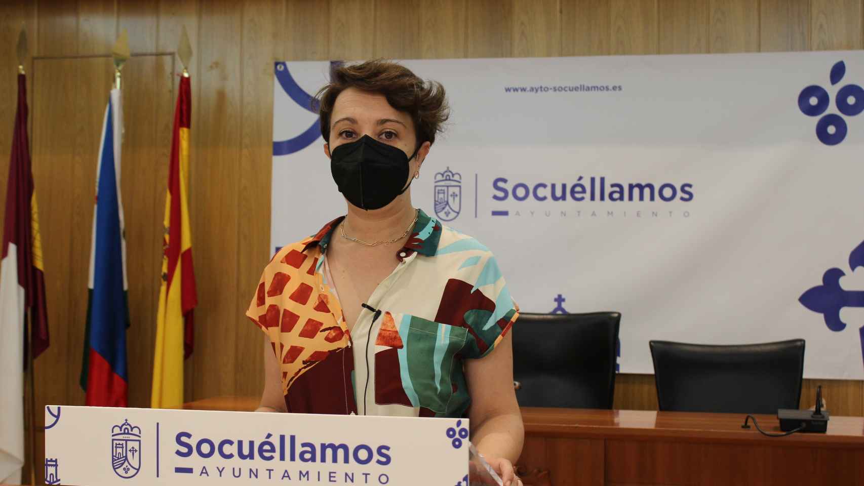Elena García, alcaldesa de Socuéllamos. Foto: Ayuntamiento de Socuéllamos.