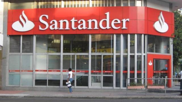 Oficina del Banco Santander.