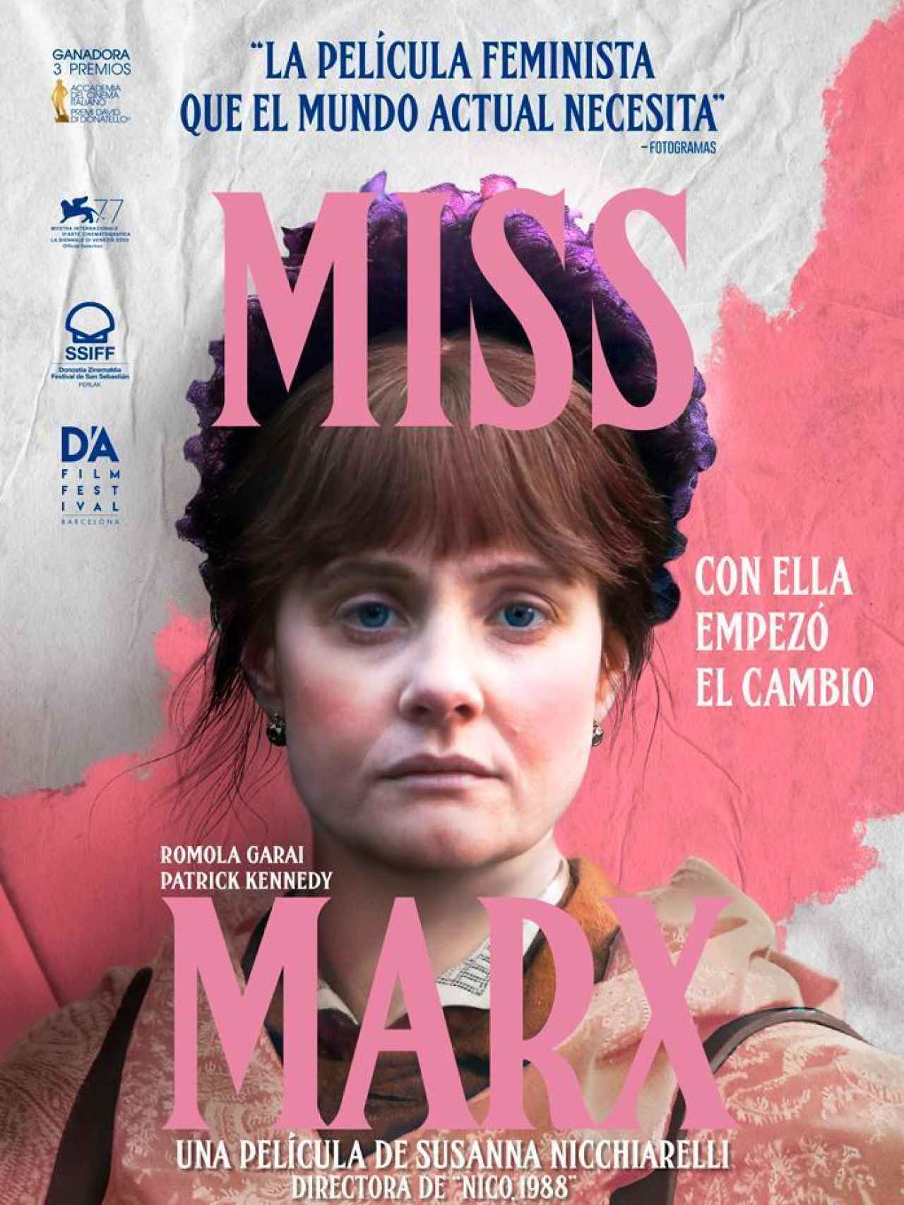 Poster de la película 'Miss Marx'.