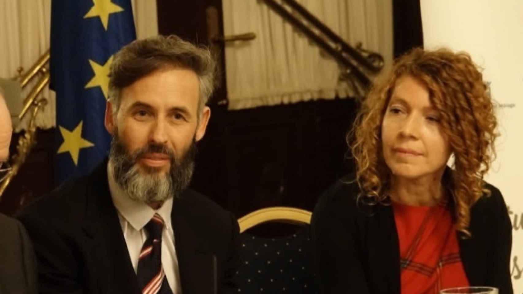 Los investigadores Frank Cazorla y Rosa García Baena