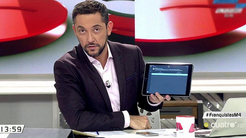 Javier Ruiz al frente de 'Las mañanas de Cuatro'