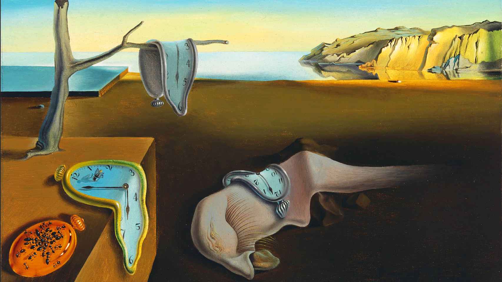 La persistencia de la memoria, cuadro de Salvador Dalí.