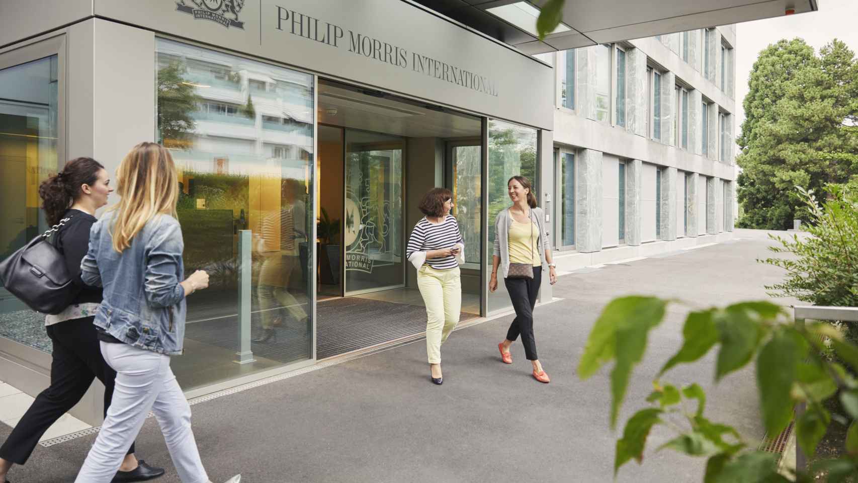 Centro de Operaciones de Philip Morris en Lausana, Suiza.