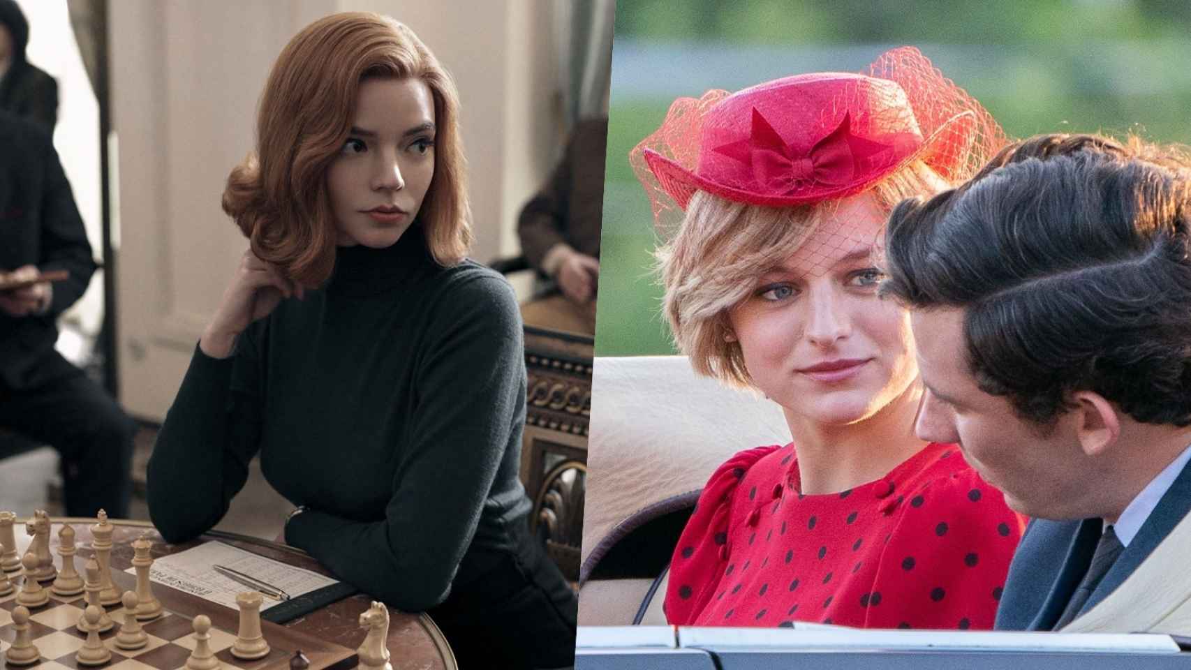 'Gambito de Dama' y 'The Crown' son las grandes apuestas de Netflix en los Emmy 2021.