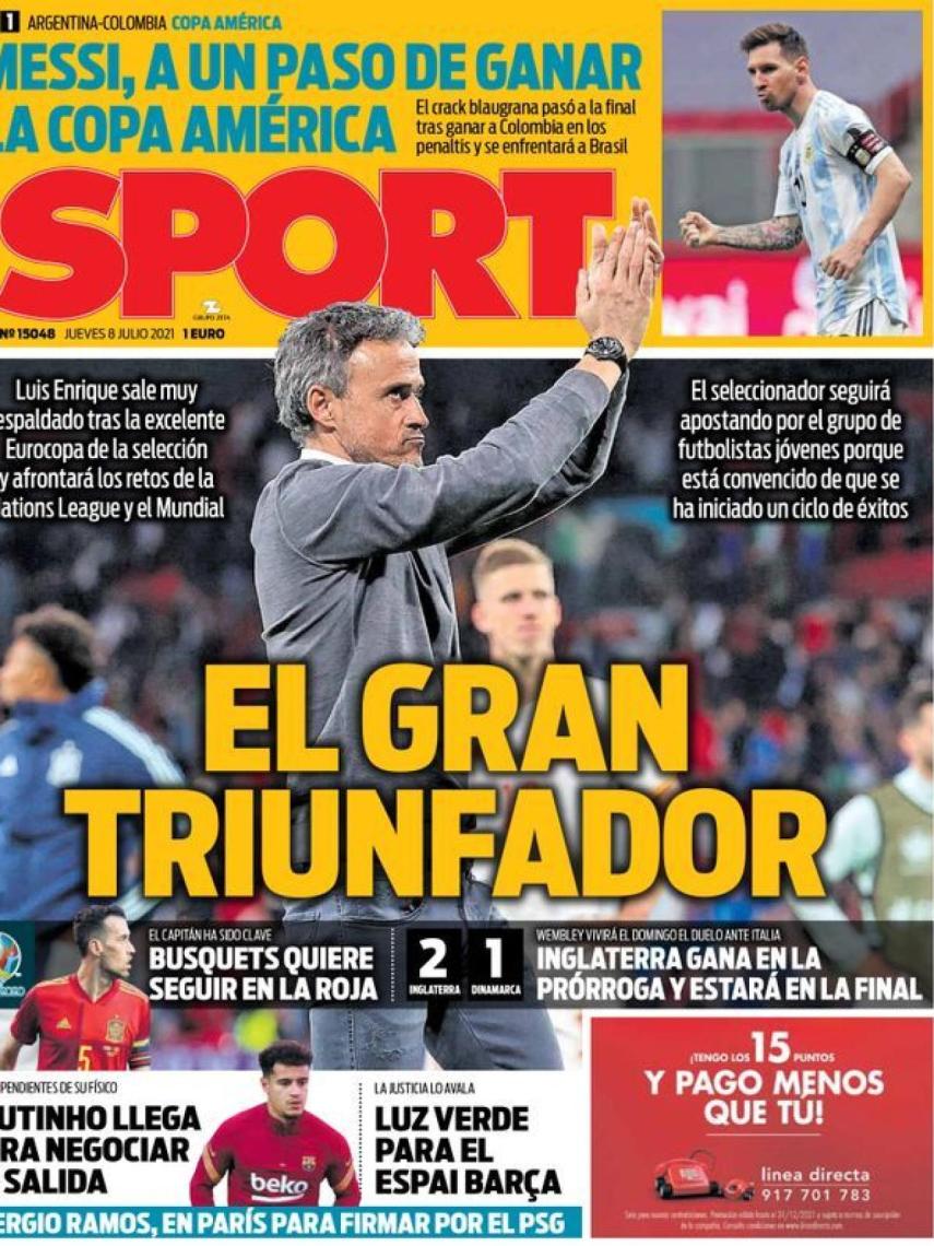 Portada SPORT