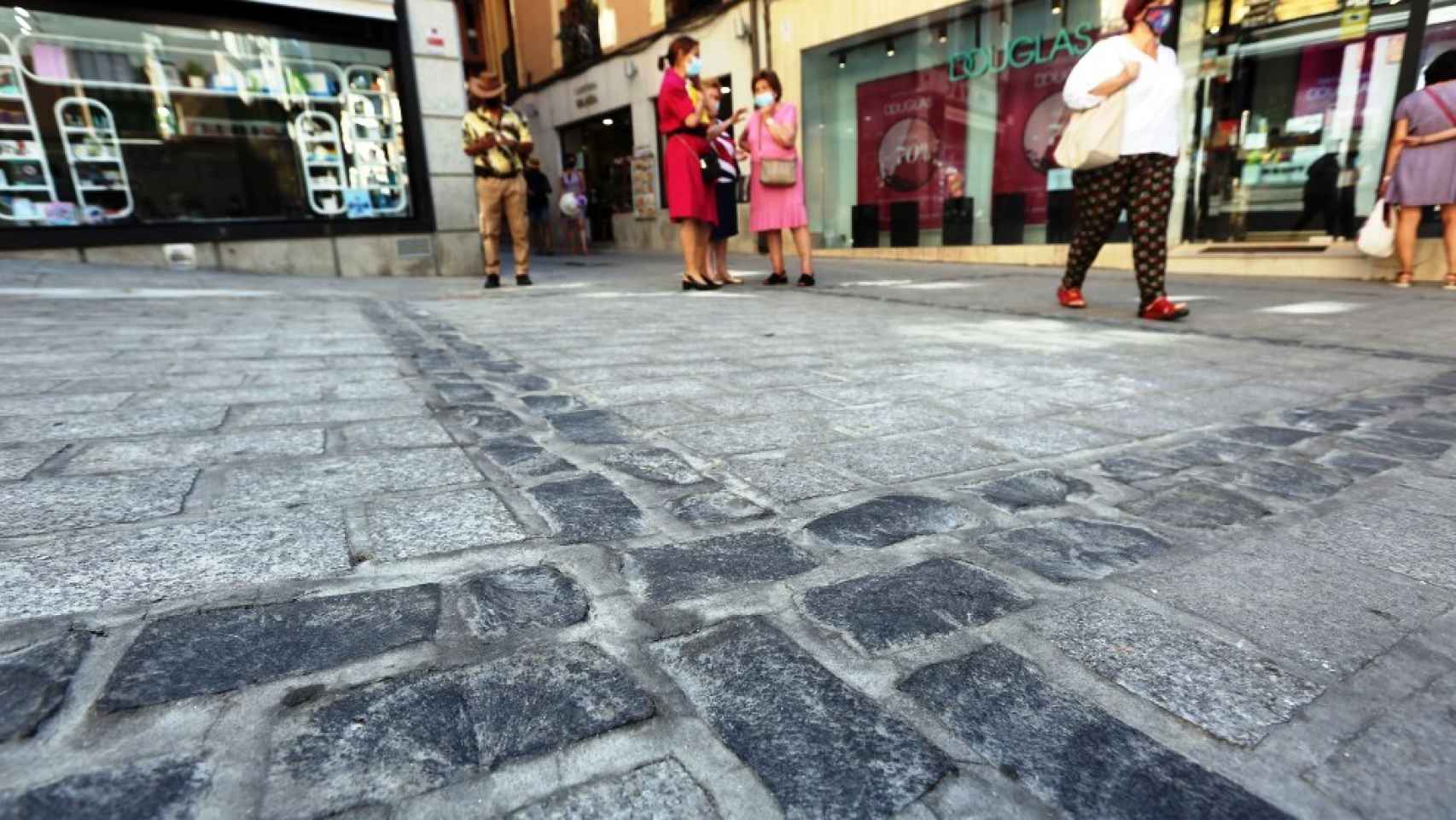 La calle Comercio tras las obras (Foto: Óscar Huertas)