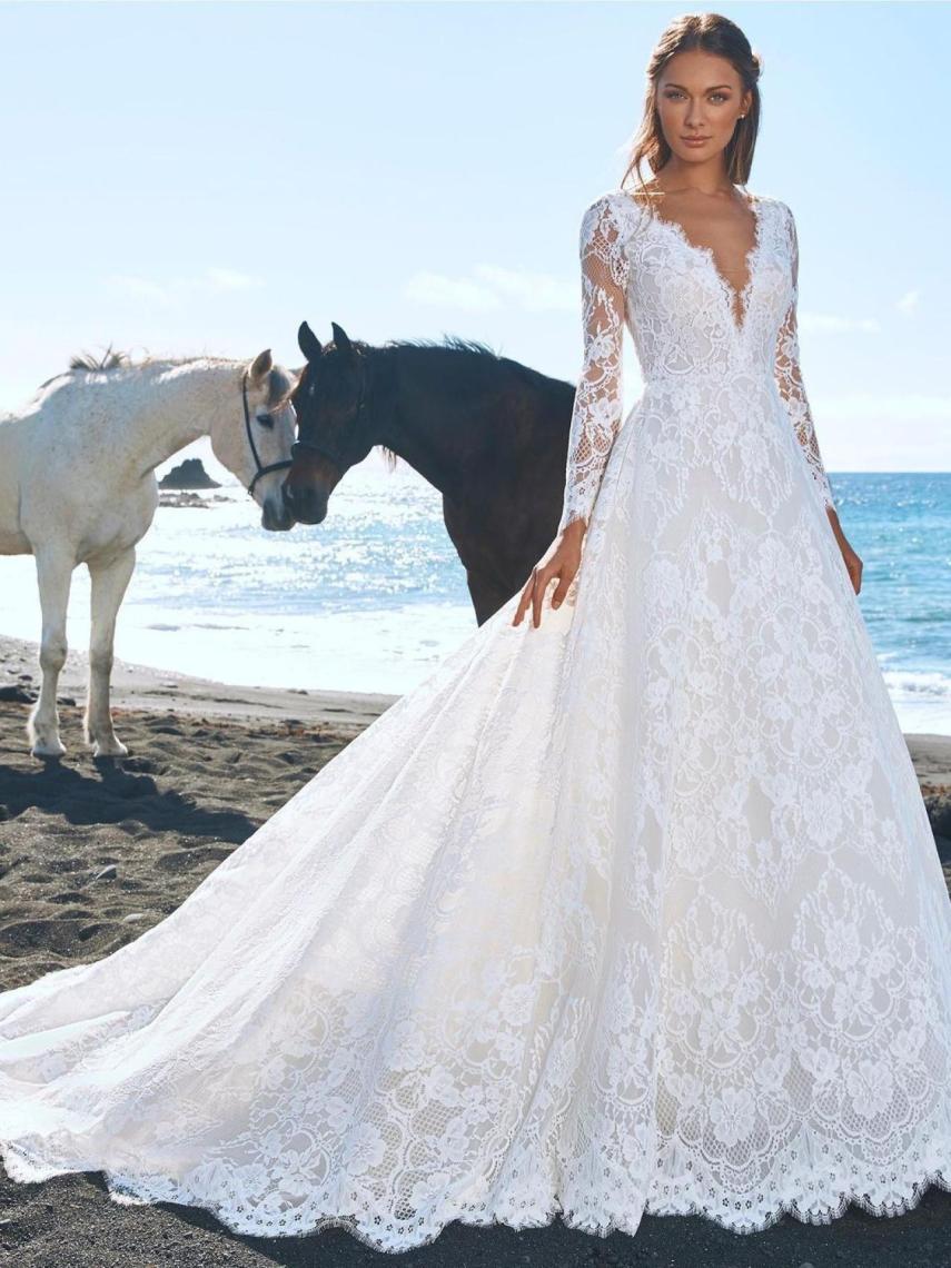 Pronovias ha presentado su nueva colección, llamada 'Edén'.