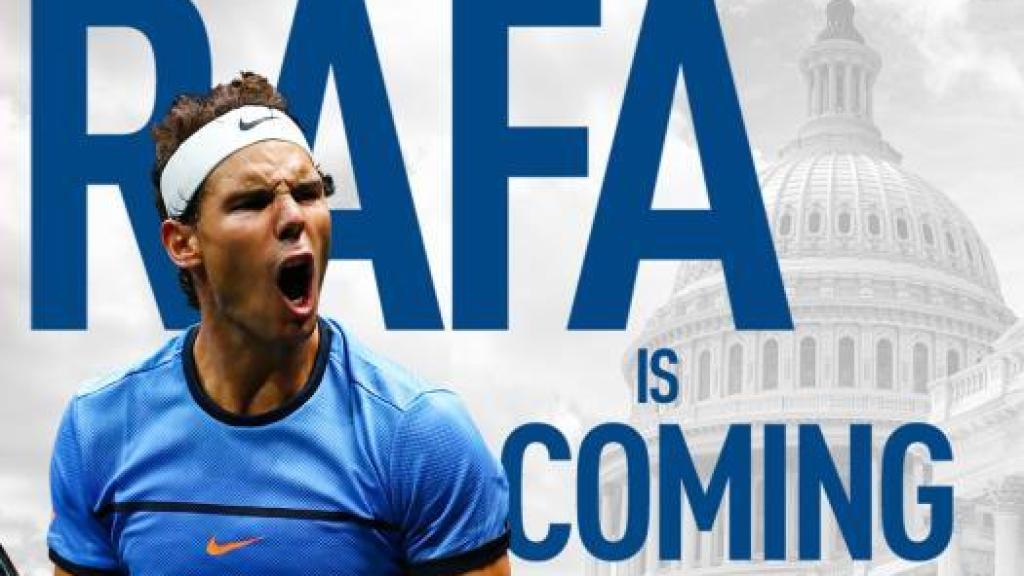 Rafa Nadal estará en Washington