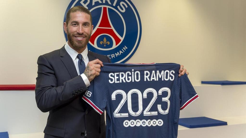 Las primeras fotos de Sergio Ramos en el PSG