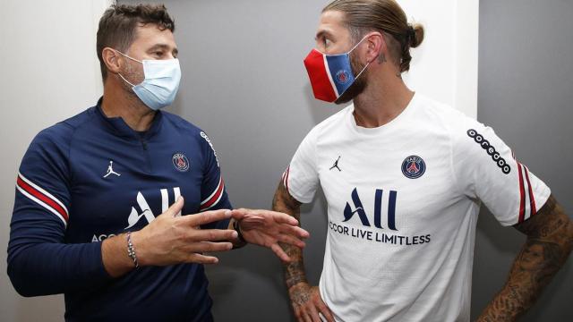 Las primeras fotos de Sergio Ramos en el PSG