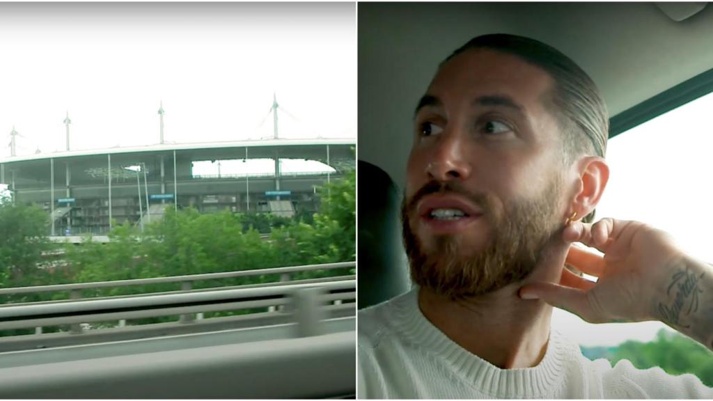 Sergio Ramos y el Stade de France