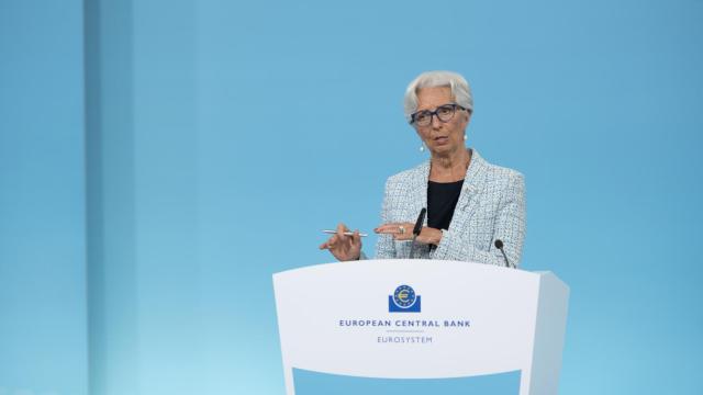 La presidenta del Banco Central Europeo, Christine Lagarde